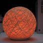 Светильник настольный Creative Rattan Ball Lamp USB из ротанга