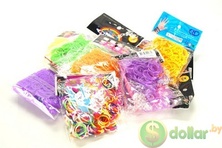 Набор резинок для плетения Loom Bands (Лум Бэндс) 10 пакетиков = 1700 шт. (арт. 5-2142) 