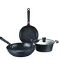 Набор посуды с антипригарным покрытием HEALTHY Non-Stick Pan 4 пр.+ лопатка в подарок