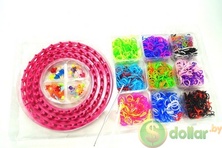 Набор резинок для плетения Loom Bands Colorful (Лум Бэндс) (арт. 5-2721) "0098"